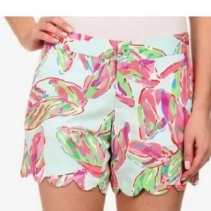 Lilly Pulitzer Buttercup Shorts Multi In The Vias size 0